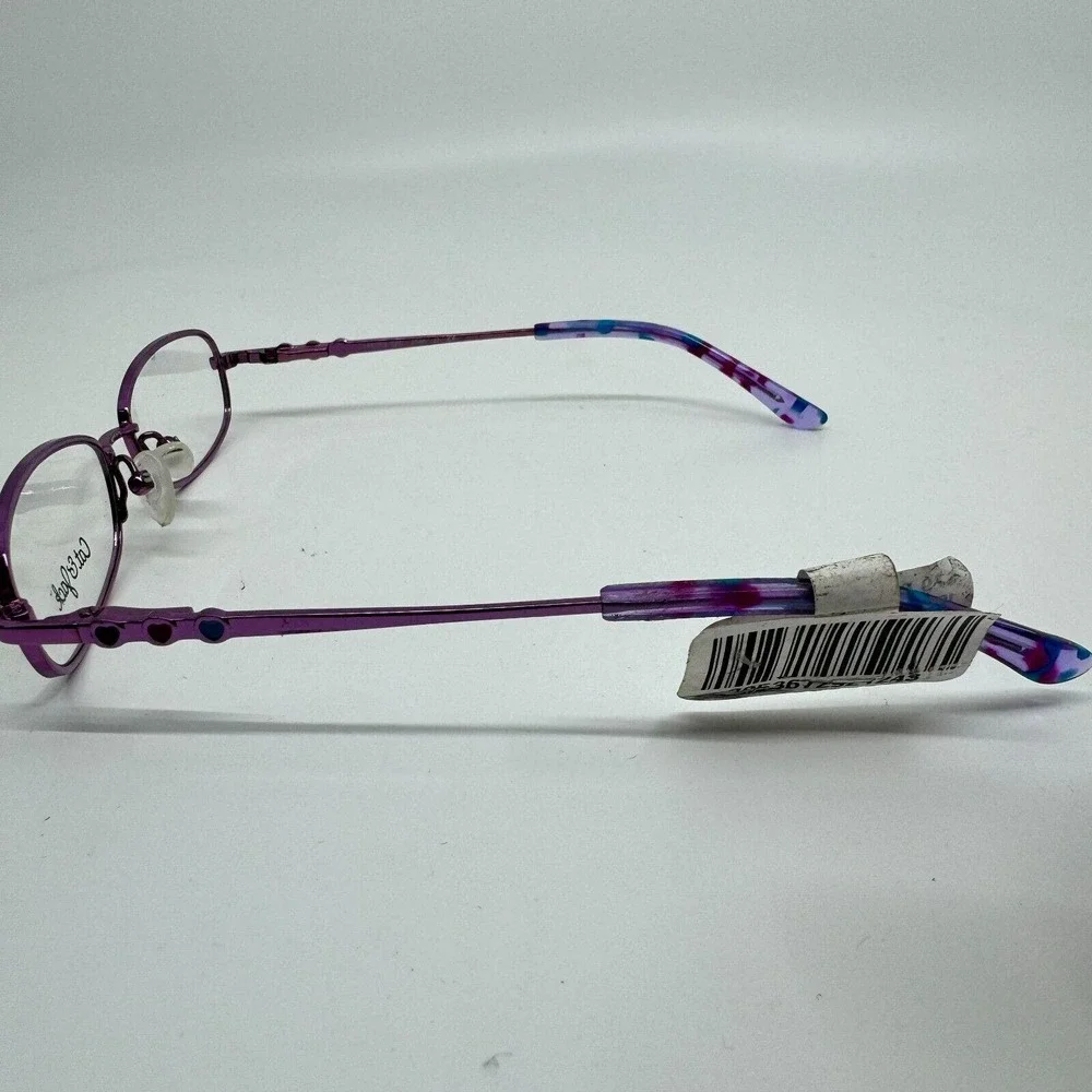 CAT & JACK CA1015 2546 Purple Girls Full Rim Eyeglasses‎ Frames 45-13-125 H10519